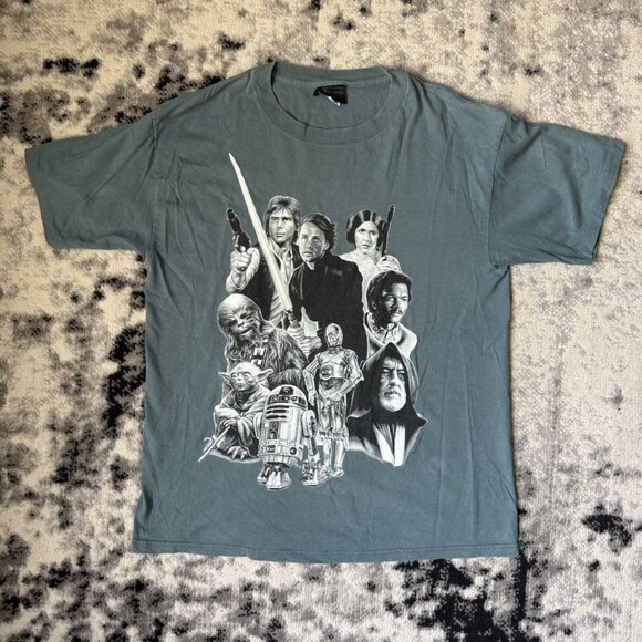 Vintage 1996 Star Wars t-shirt made in USA - Picture 1 of 6